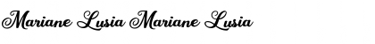 Download Mariane Lusia Font Download Mariane Lusia Font