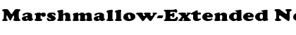 Marshmallow-Extended Font