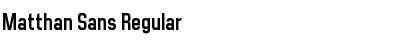 Matthan Sans Font