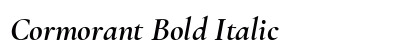Cormorant Bold Italic