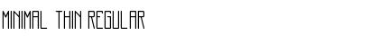 Download Minimal Thin Font Download Minimal Thin Font