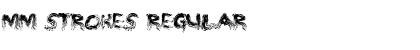 Download MM STROKES Font Download MM STROKES Font