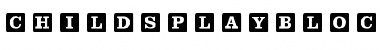 ChildsPlayBlocksSolid Font