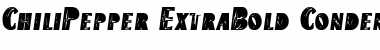 ChiliPepper-ExtraBold Condensed Font