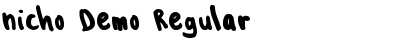 Download Nicho Demo Font Download Nicho Demo Font