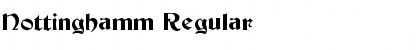 Download Nottinghamm Font Download Nottinghamm Font