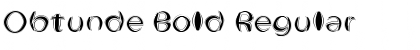 Download Obtunde Bold Font Download Obtunde Bold Font