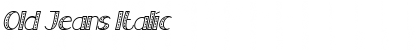 Download Old Jeans Font Download Old Jeans Font