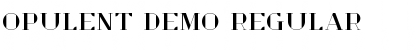 Download Opulent Demo Font Download Opulent Demo Font