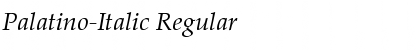 Download Palatino-Italic Font Download Palatino-Italic Font