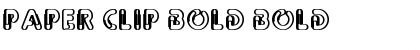 Download Paper Clip Bold Font
