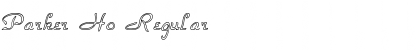 Download Parker Ho Font Download Parker Ho Font