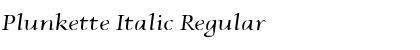 Download Plunkette Italic Font Download Plunkette Italic Font