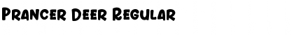 Prancer Deer Font