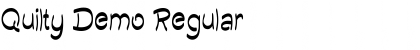 Quilty Demo Regular Font