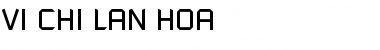 VI Chi Lan Hoa Font