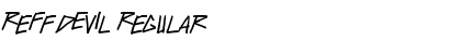 Download ReFf dEvIl Font Download ReFf dEvIl Font