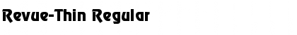 Revue-Thin Font