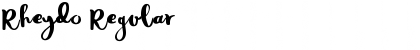 Download Rheydo Font
