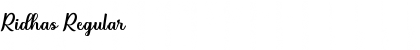 Download Ridhas Font Download Ridhas Font
