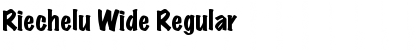 Download Riechelu Wide Font Download Riechelu Wide Font