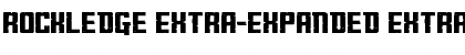 Rockledge Extra-Expanded Extra-Expanded Font