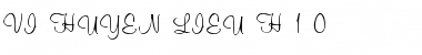 Download VI Huyen lieu H 1.0 Font Download VI Huyen lieu H 1.0 Font