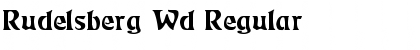 Download Rudelsberg Wd Font Download Rudelsberg Wd Font