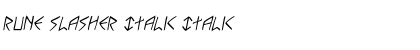Download Rune Slasher Italic Font Download Rune Slasher Italic Font