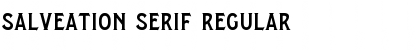 Salveation Serif Regular Font