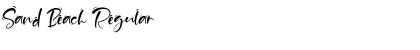 Sand Beach Font
