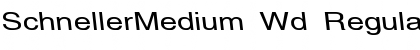 Download SchnellerMedium Wd Font Download SchnellerMedium Wd Font
