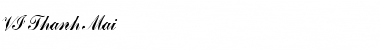 Download VI Thanh Mai Font Download VI Thanh Mai Font