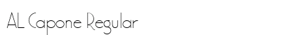 AL Capone Regular