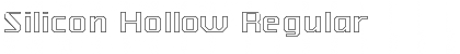 Silicon Hollow Font