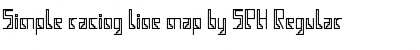 Simple racing line map by SPH Font