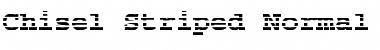 ChiselStriped Font