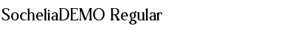 SocheliaDEMO Font
