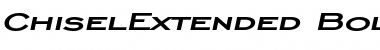 ChiselExtended Font