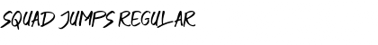 SQUAD JUMPS Font