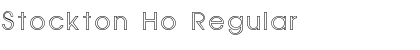 Download Stockton Ho Font Download Stockton Ho Font