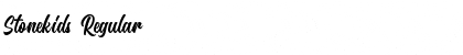 Stonekids Font