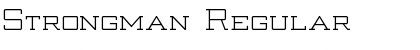 Strongman Regular Font