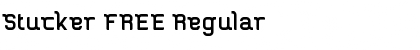 Stucker FREE Font
