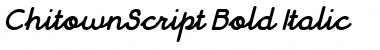 ChitownScript Font