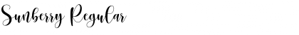 Sunberry Font