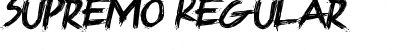 Supremo Font