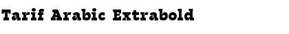 Tarif Arabic Font