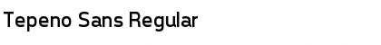 Download Tepeno Sans Font