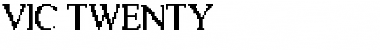 Download Vic Twenty Font Download Vic Twenty Font